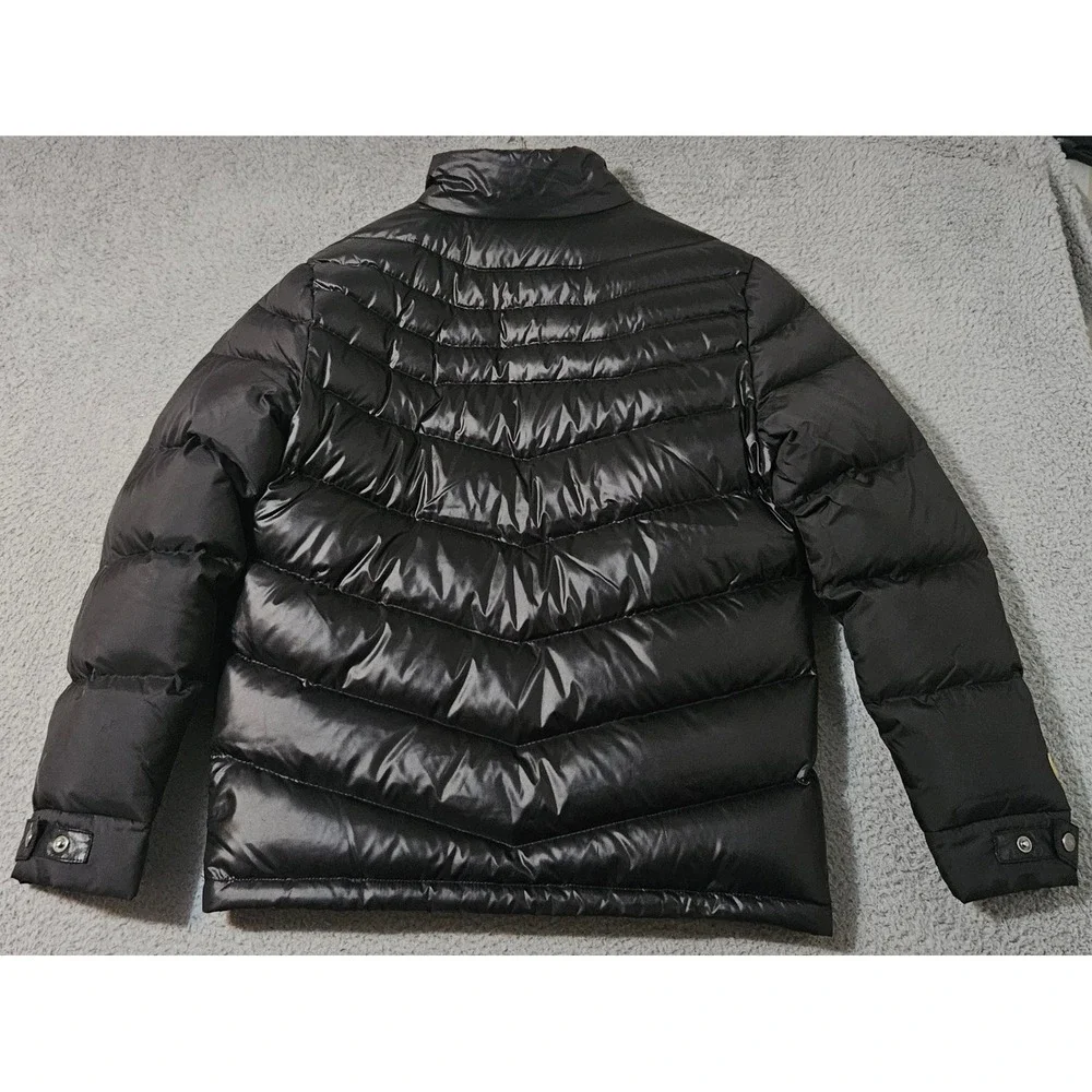 Puma Scuderia Ferrari Jacket Mens Small Black Down Puffer Full Zip F1 Racing Car